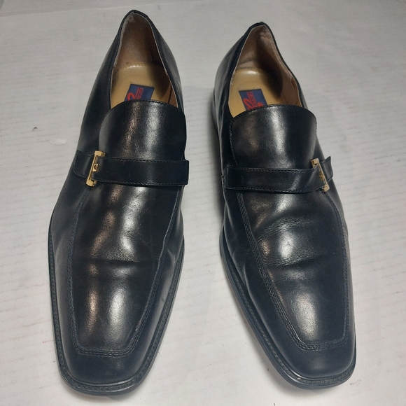 Giorgio Brutini Men's Black Dress up Shoes Size 14M - Picture 7 of 14